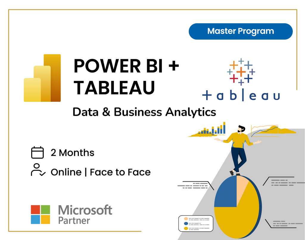 Tableau + Microsoft Power BI Certification