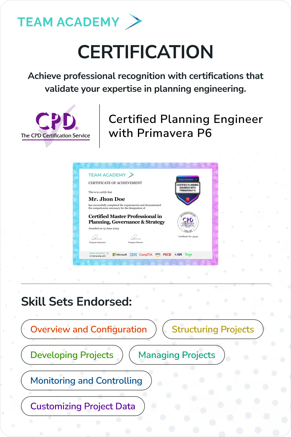 Primavera P6 Project Professional Training and Certification in United Arab Emirates