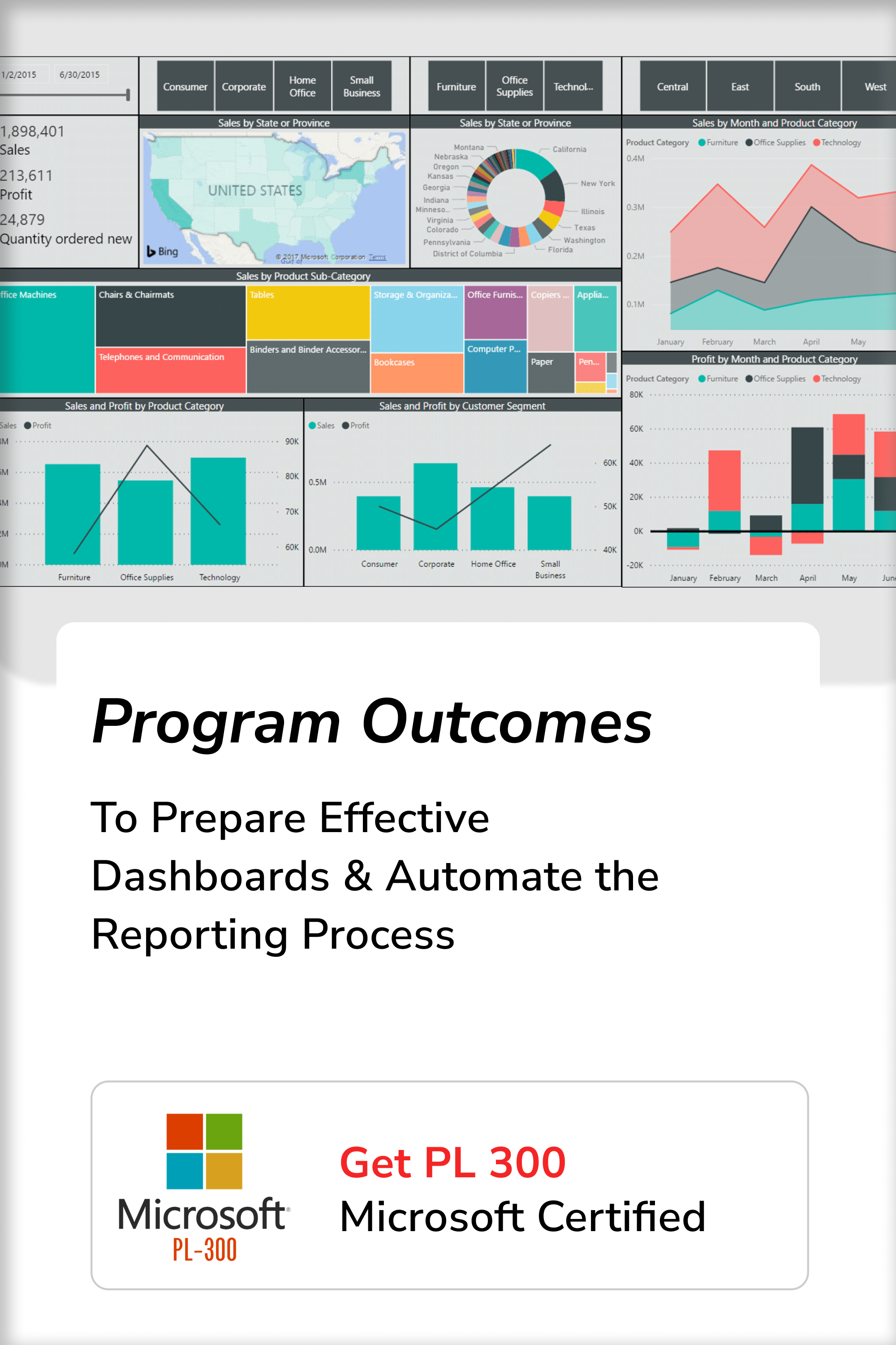 Microsoft Power BI – Data & Business Analytics Training Program in UAE